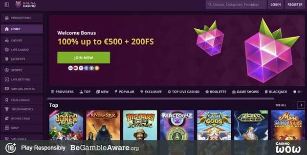 Recensione del sito di Malina Casino per gli australiani - 2026 Recensione del sito di Malina Casino per gli australiani - 2026